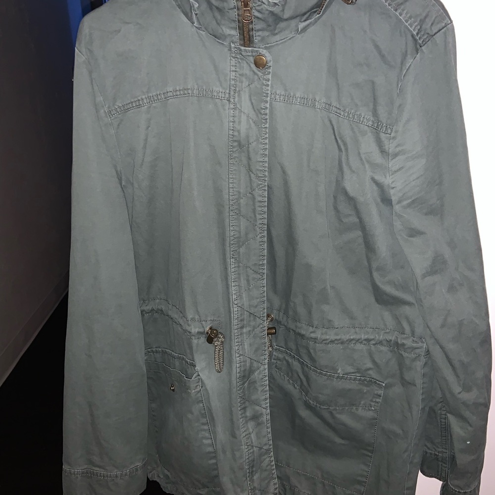 army green jacket